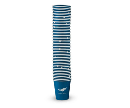 Paper Cup 7 Oz Blue 1x50 Piece Q Pac