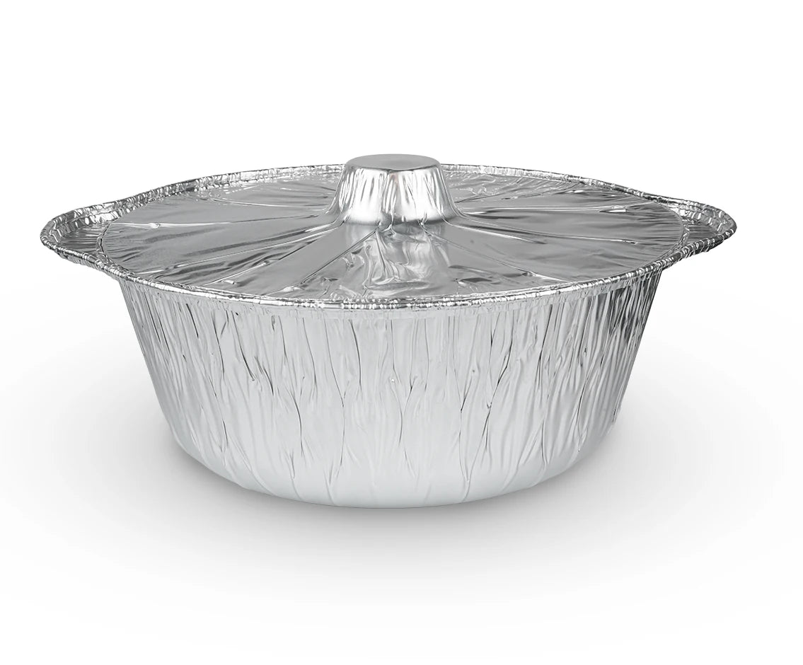Aluminium Round Pot 290 (3525 ml) 1x100 Pieces