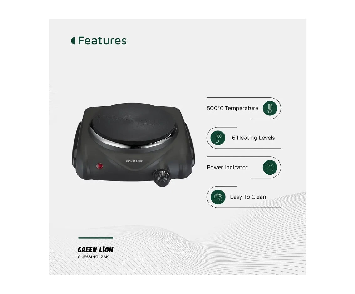 Green Lion Electric Stove Single Hot Plate