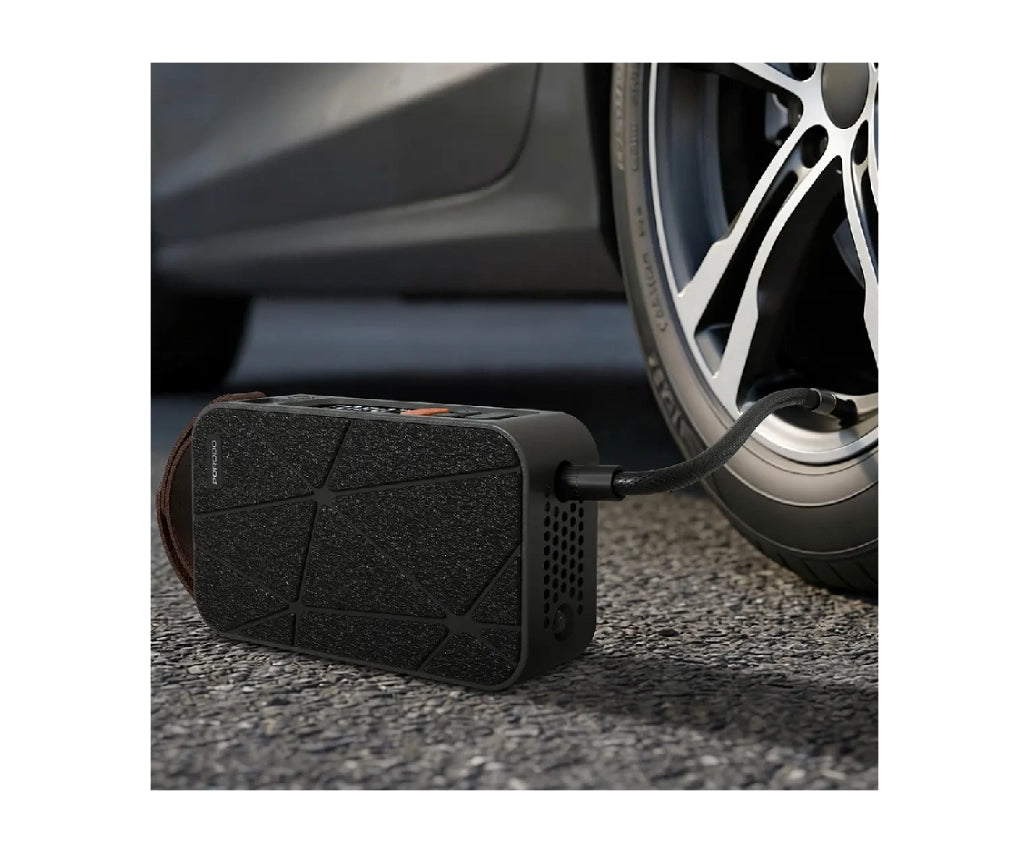 Porodo Flator 4000Mah Car Tire Inflator With Pressure Display