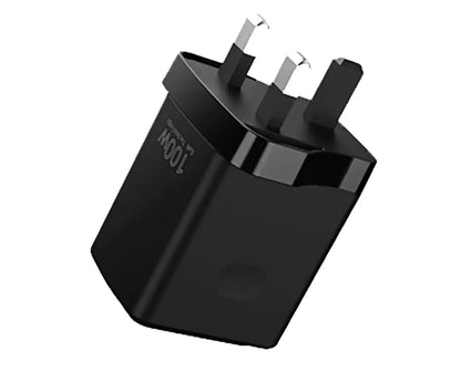 Porodo GaN 100W Multi-port wall charger real time power display