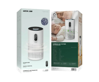 Green Lion Compact Air Purifier 3 In 1 Filtration