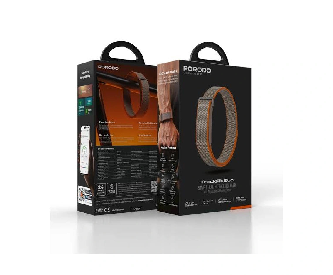 Porodo Track Fit Evo Smart Health Tracking Band