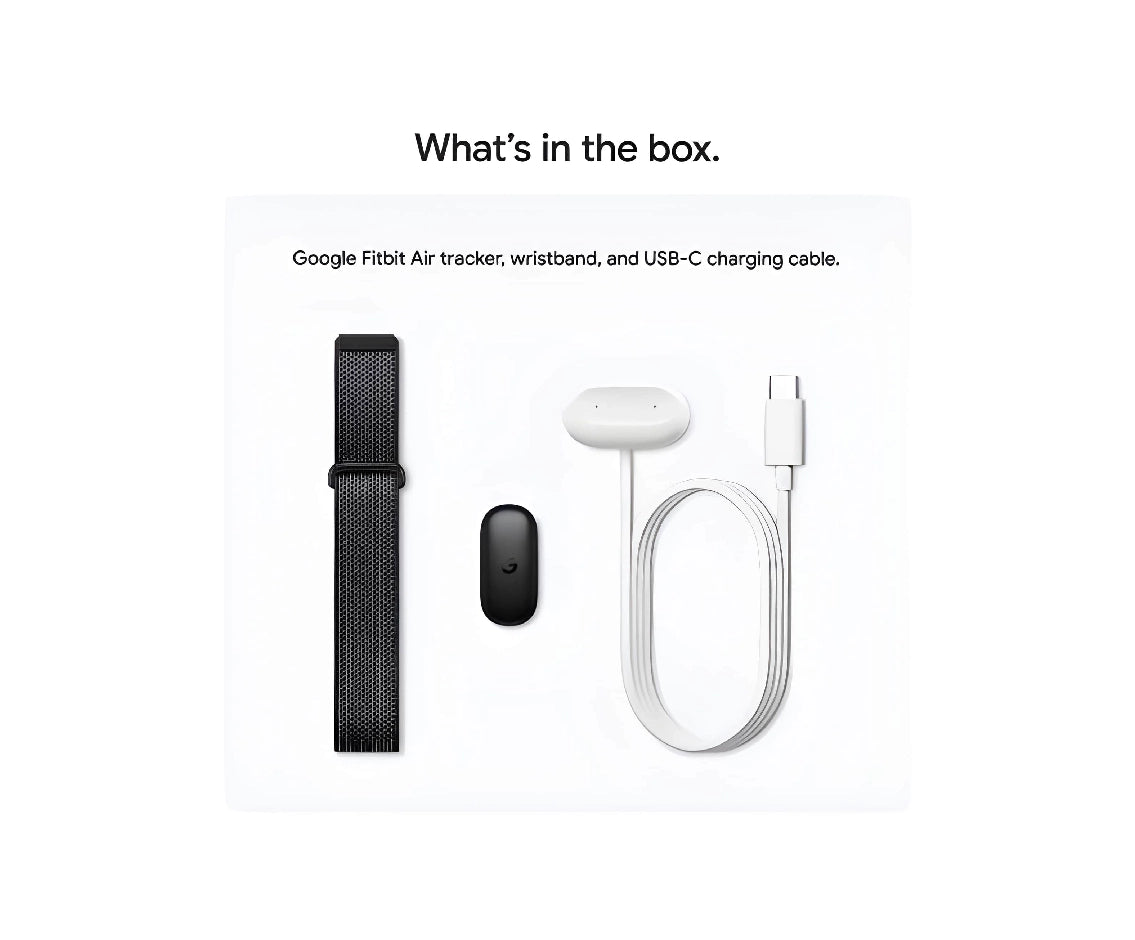 Google Fitbit Air Classic Screenless Fitness Tracker