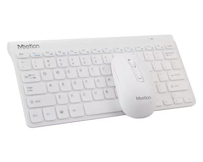 Meetion Mini 4000 2.4G Wireless Keyboard & Mouse Combo – White