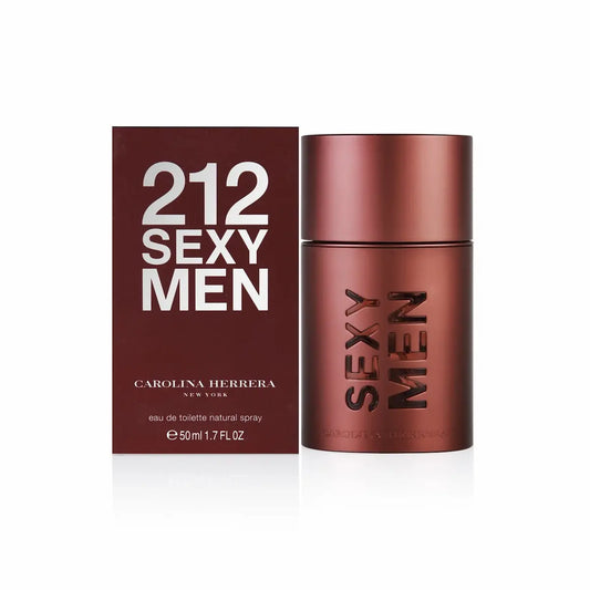 Carolina Herrera 212 Sexy Men Eau de Toilette for Men 50ml