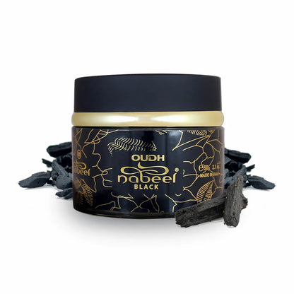 Nabeel Oudh Nabeel Black 60gms. Incense