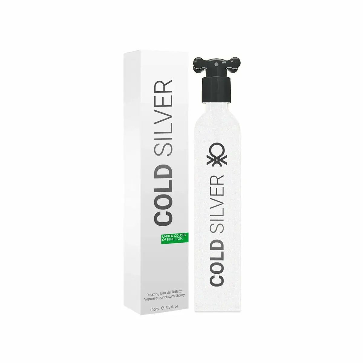 Benetton Cold Silver Eau de Toilette 100ml