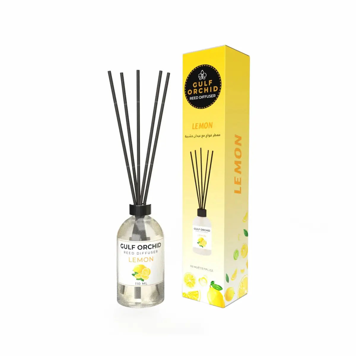 Gulf Orchid Lemon Reed Diffuser 110ml