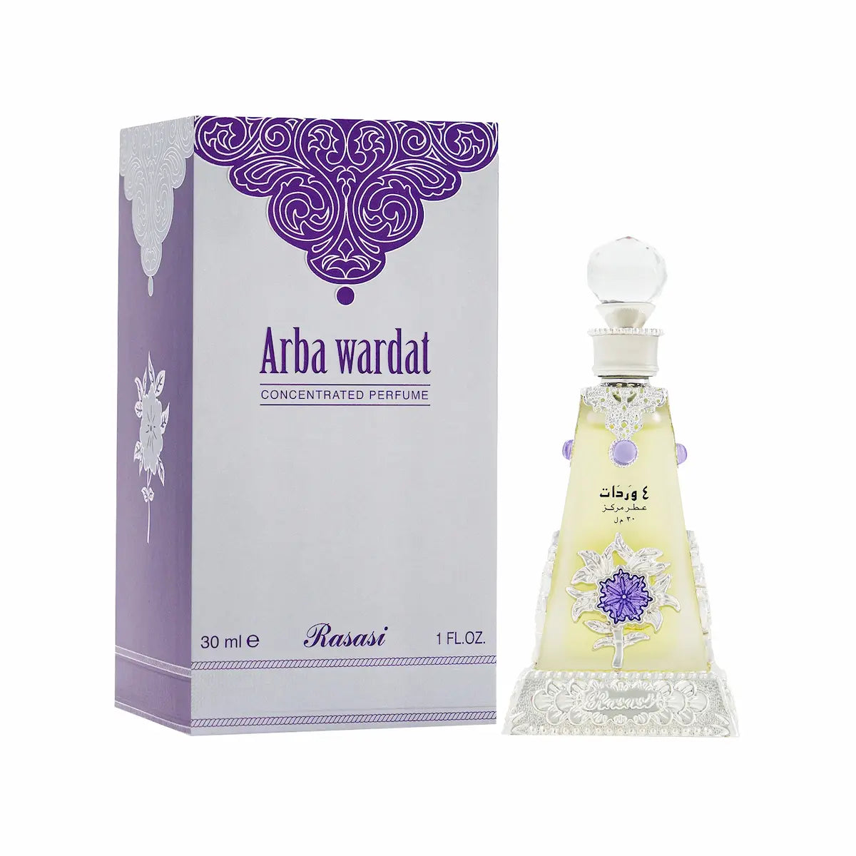 Rasasi Arba Wardat Women CONCENTRATED PERFUME OIL 30ml