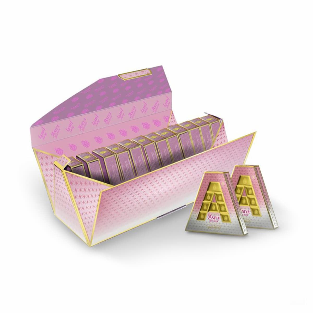 Asghar Adam Ali  Asiya Bakhoor 40gms Incense x12