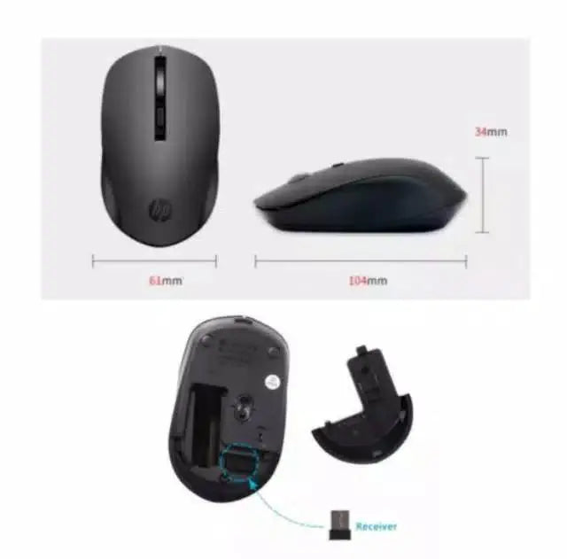 HP S1000 Plus Silent Wireless Mouse
