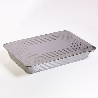Aluminium Roaster Container Large Q Pac 1 Piece