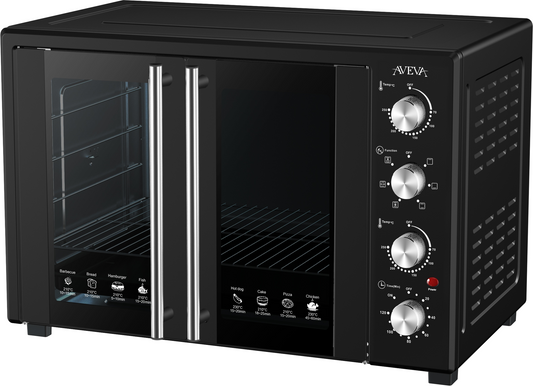 Electric Oven 120Ltr 2800W Double Door - AV-HHEO120DD