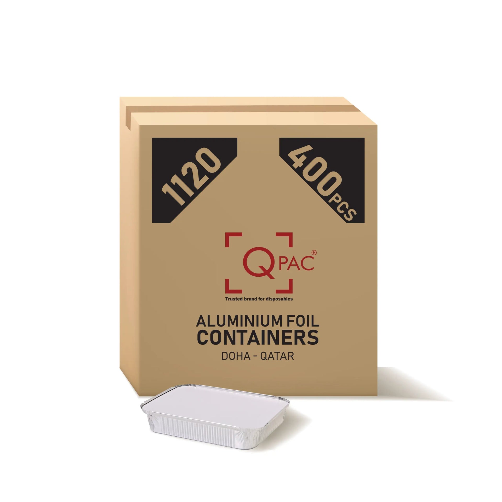 Aluminum Container 1120   1x400 Pieces