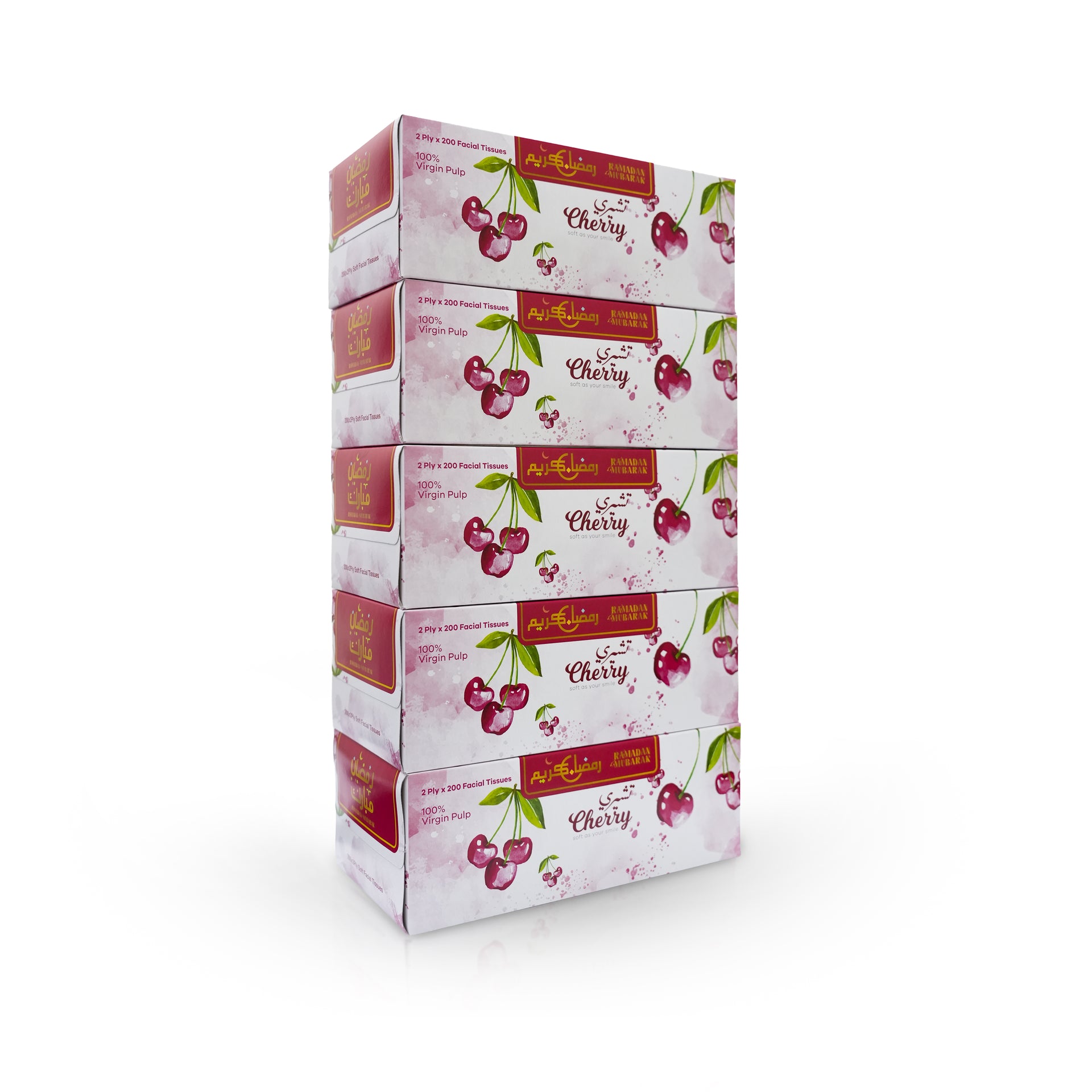 Cherry  Facial Tissue Ramdan Edition 1x5 Piece