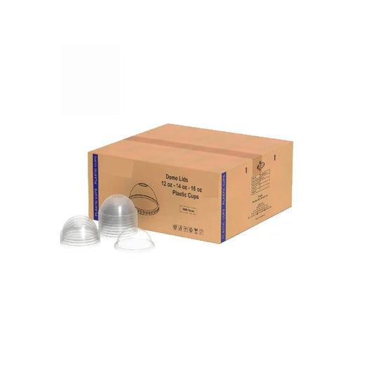 Clear Pp Dome Lid 1x1000 Pieces Qpac