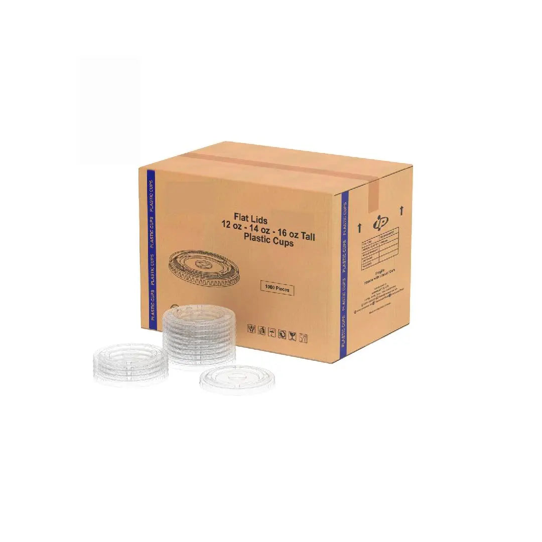 Clear Pp Flat Lid 1x1000 Pieces