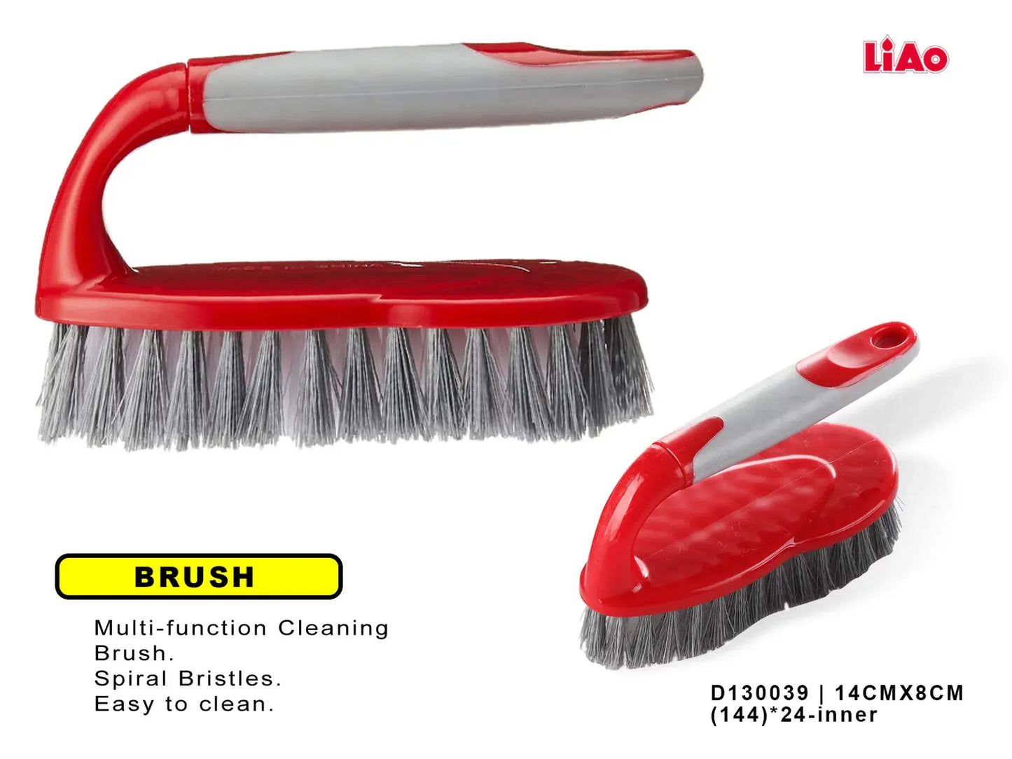 Liao Floor Brush Red   D130039