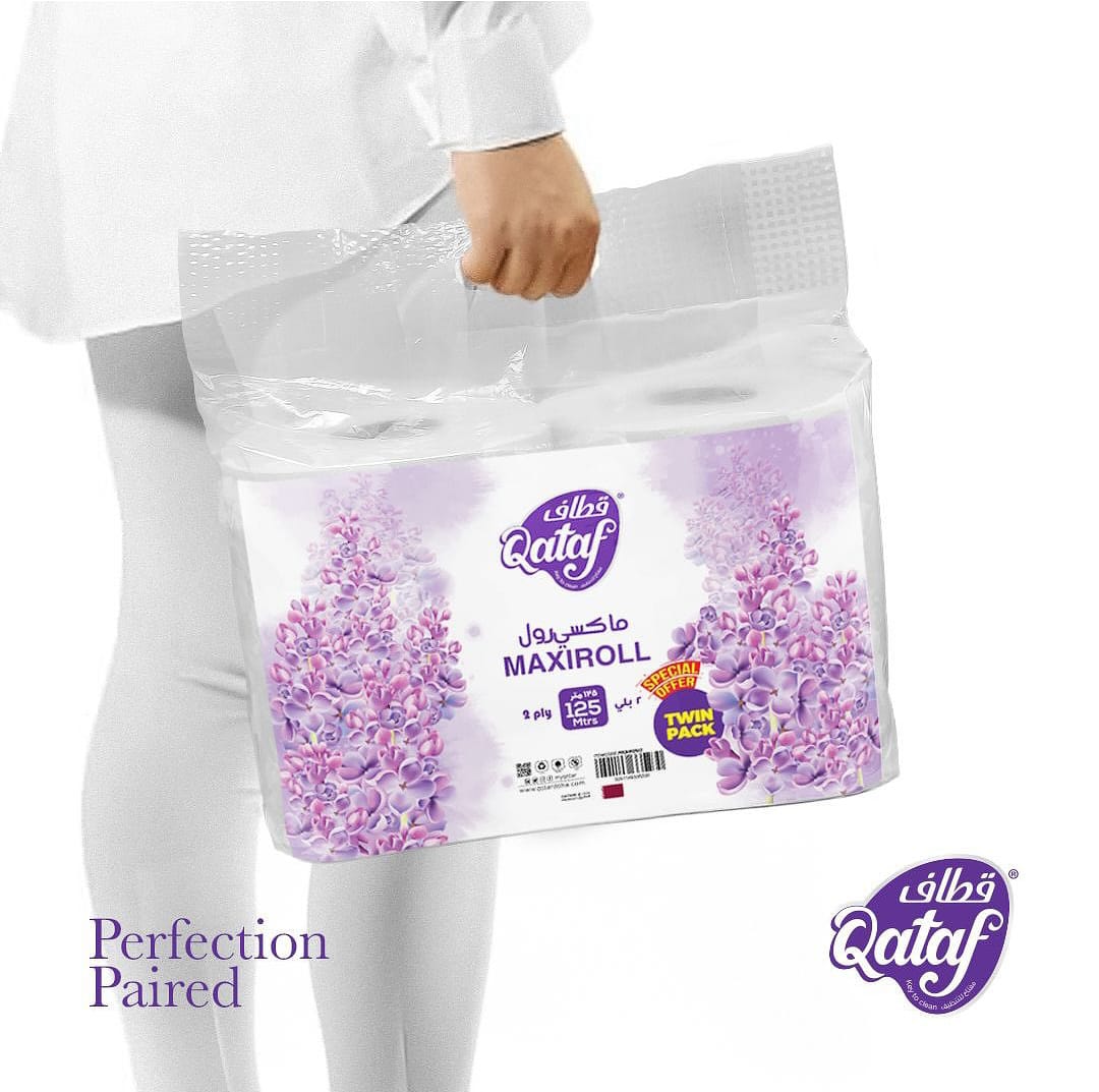 Maxi Roll 2 Ply Twin Pack 1 X 2 Pieces  MR2P2X1