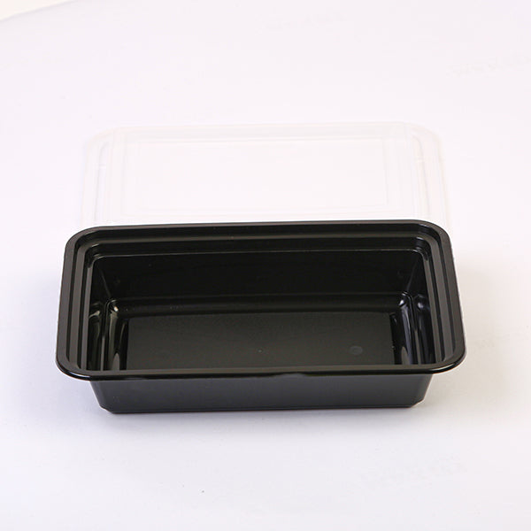 Microwave Re-38 Oz Black Base Container Q Pac 1X5 Pieces