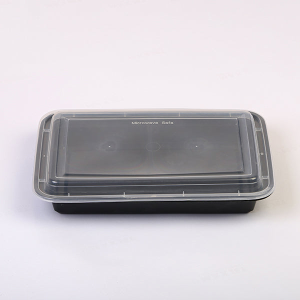 Micro Re-58 Oz Black Base Container Q Pac 1X5 Pieces