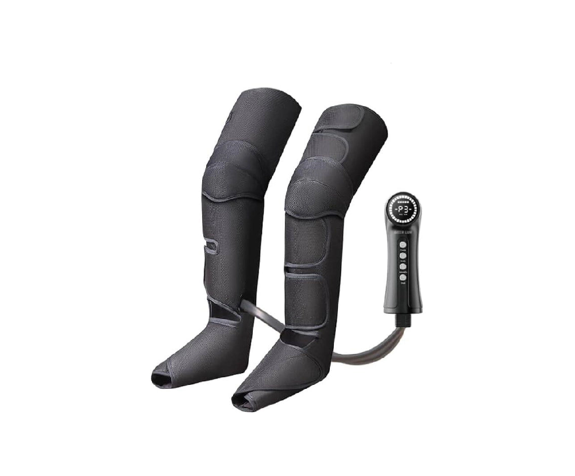 Green Lion Air Pressure Leg Massager - Black