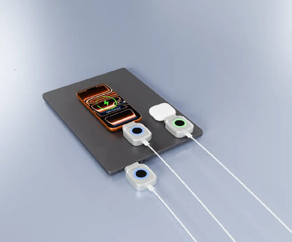 Porodo Auto Release Smart Auto-Cut Off Type C Charging Adapter