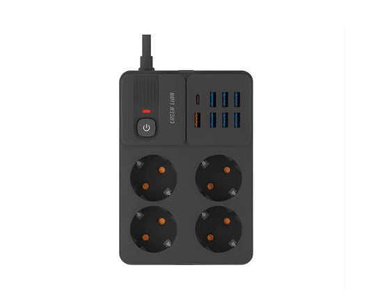 Green Lion Power Socket 7 USB-A Port and 1 PD Port