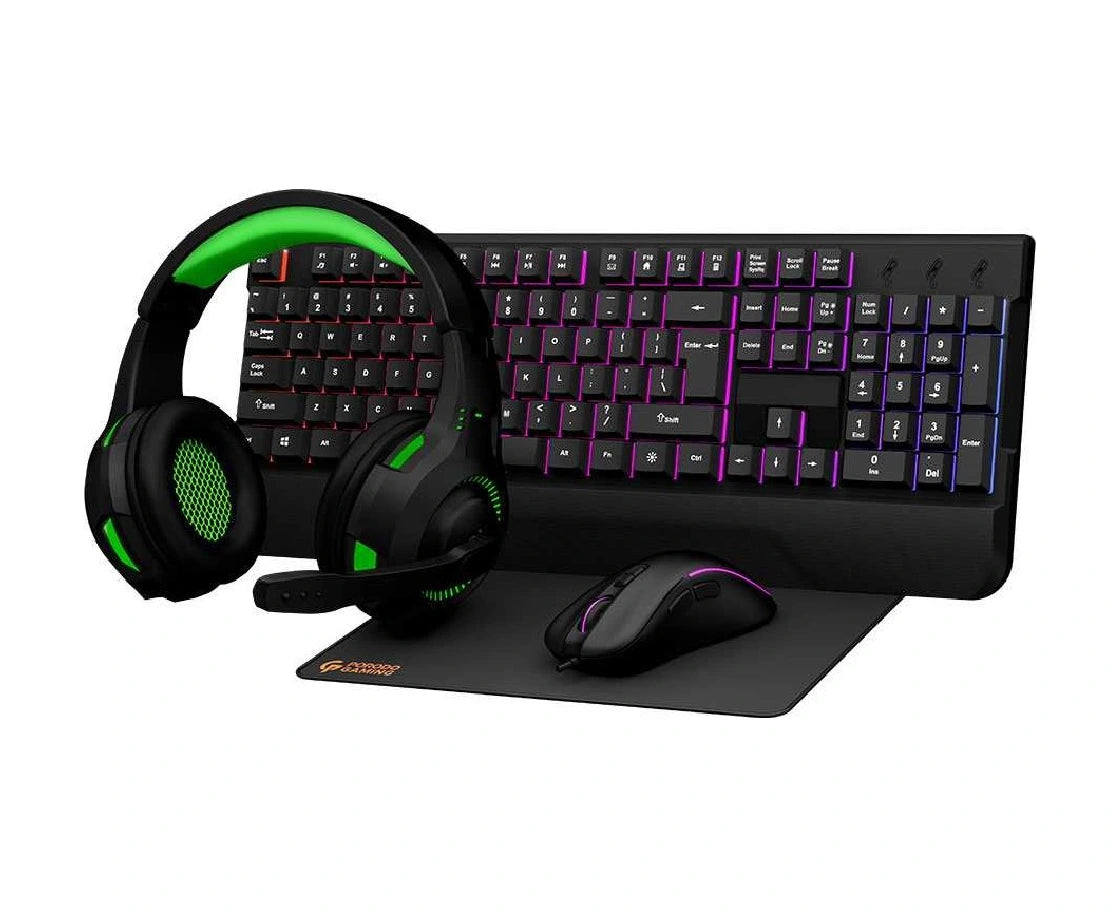 Porodo 4 In 1 Ultimate Gaming Kit