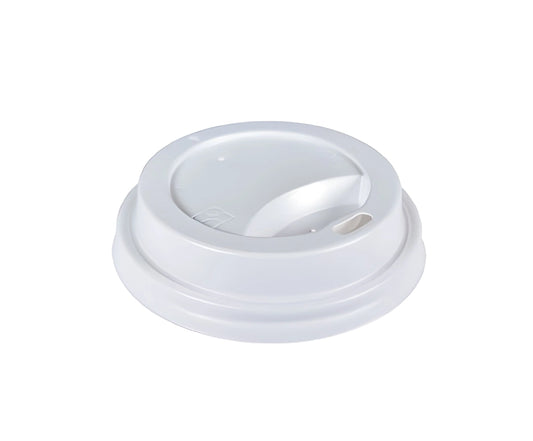 Lid For 8 Oz Hot Cup White 50 Pieces