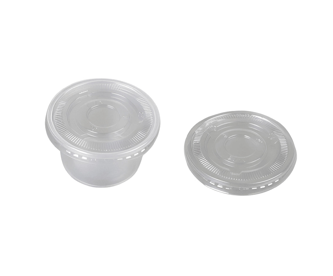 Plastic Cup Clear 4 Oz Q Pac 1X1000 Pieces