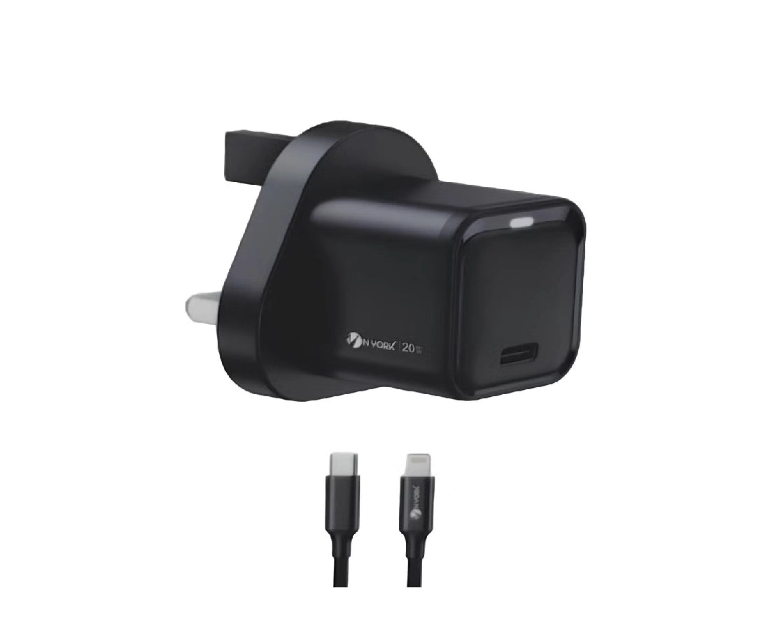 NYORK Home Charger With Lightning Cable