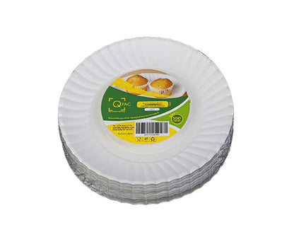 Paper Round Plate 7 Inch 1X1200 Pieces