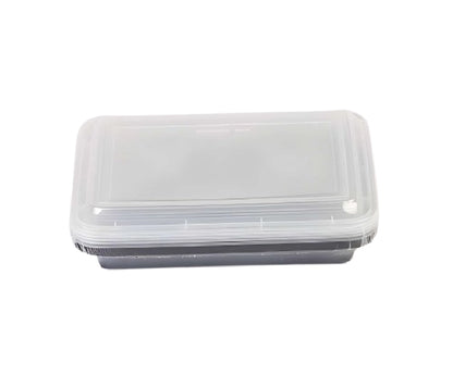 Micro Re-58 Oz Black Base Container Q Pac 1X5 Pieces