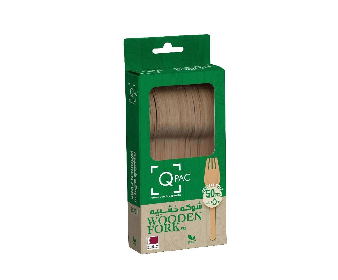 Wooden Fork Q Pac 1X50 Pieces
