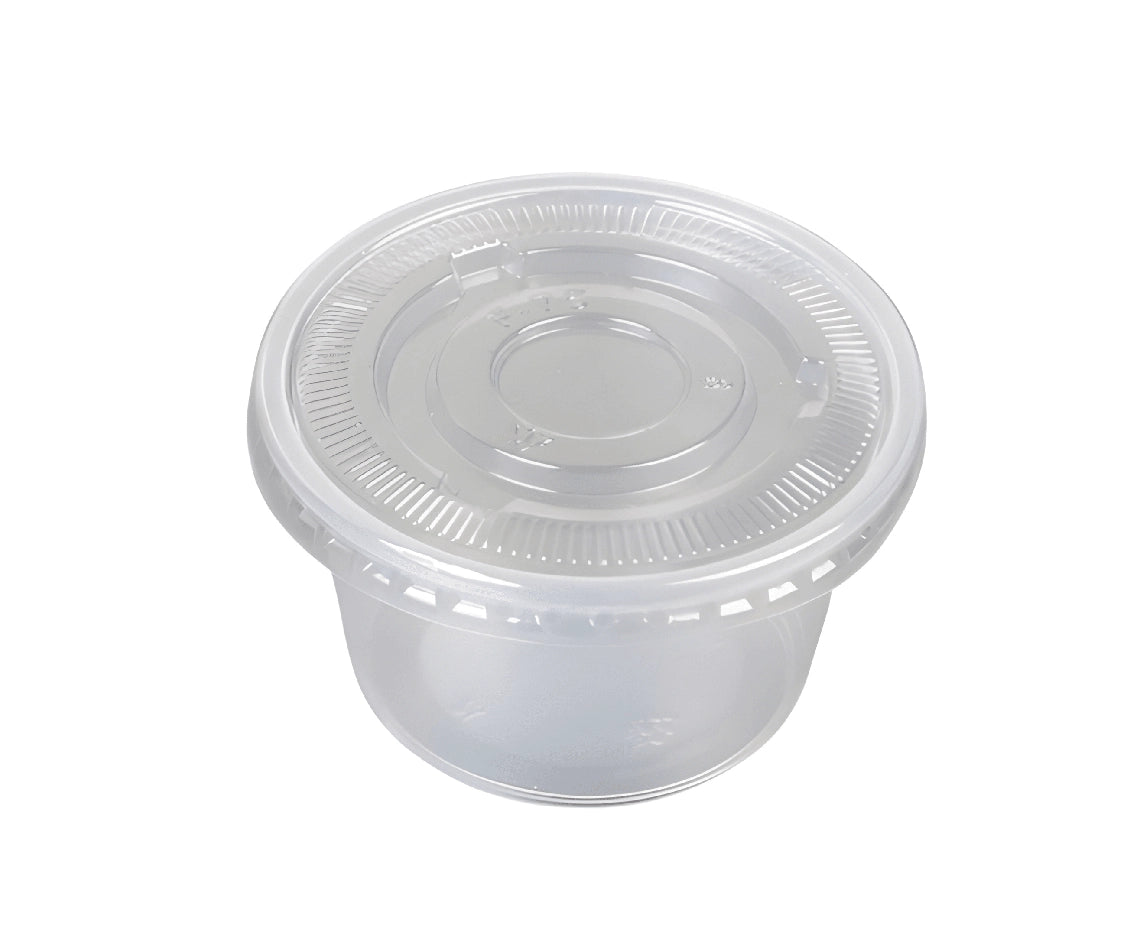 Plastic Cup Clear 3.25 Oz Q Pac 1X1000 Pieces