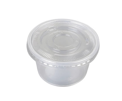 Plastic Cup Clear 3.25 Oz Q Pac 1X1000 Pieces
