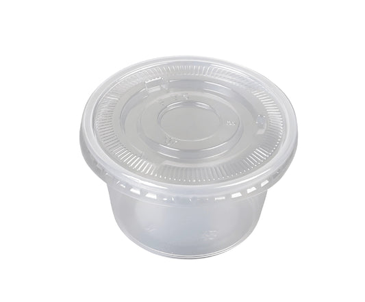 Plastic Cup Clear 3.25 Oz Q Pac 1X1000 Pieces