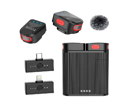 Tokqi H01 Wireless 2in1 Magnetic Microphone