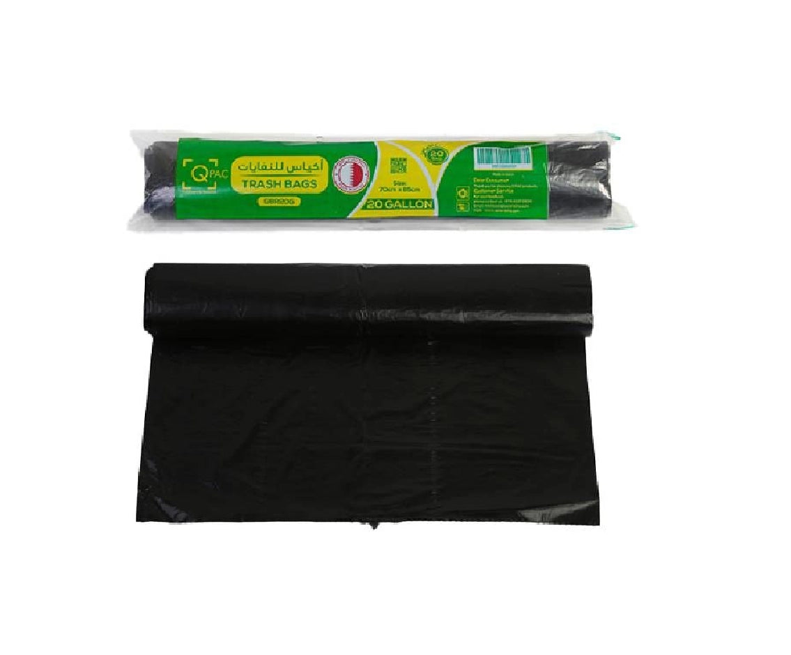 Trash Bag 20 Gallon 70X45Cm 1 Piece Q Pac