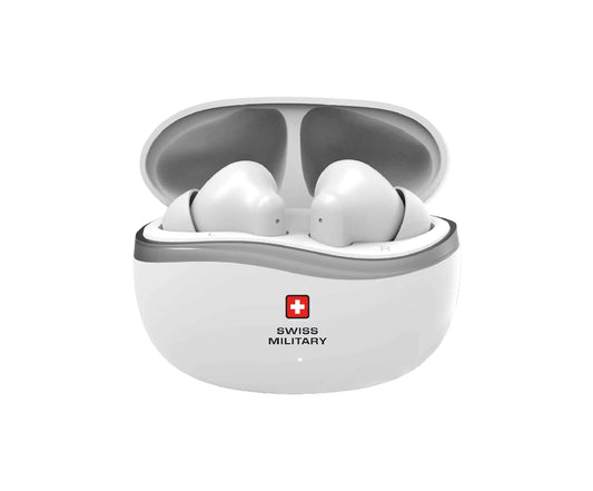 Swiss Military True Wireless Earbuds Victor 4 White