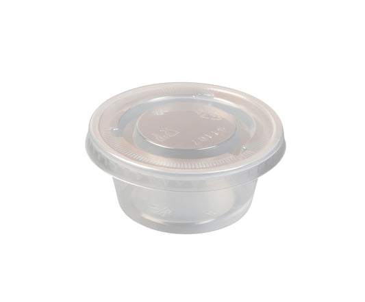 Plastic Cup Clear 2 Oz Q Pac 1X2000 Pieces