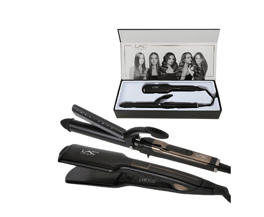 Lac Laichy Hair Straightener & Curling Iron 2In1 Hair Sytling Kit L-11