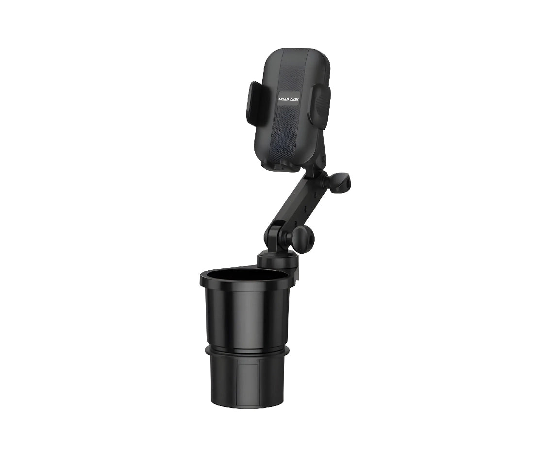 Green Lion 2-In-1 Flex Grip Car Cup Holder and Phone Mount