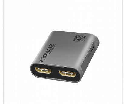 Promate 4k HDMI Splitter With Dual Hdmi Output