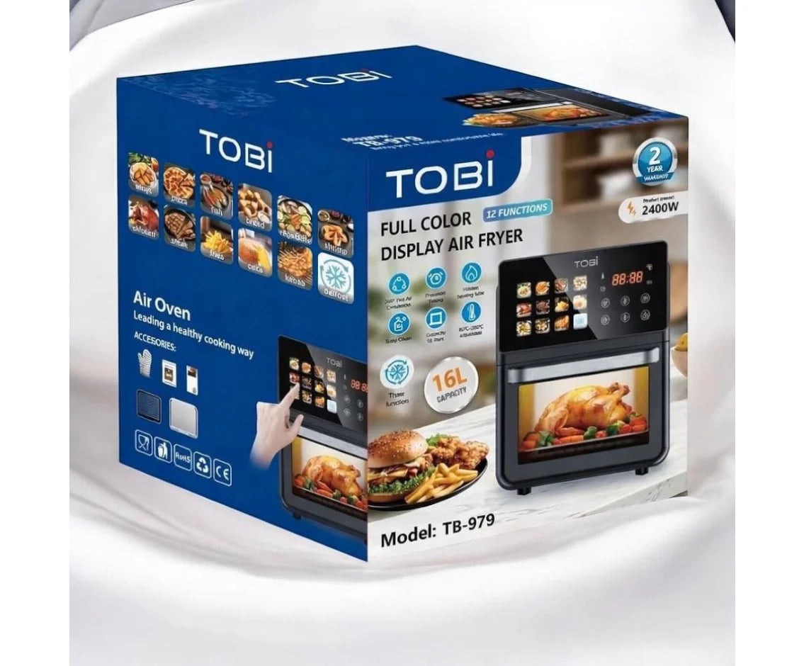 TOBI Full Color Display Air Fryer 16LTR TB 971