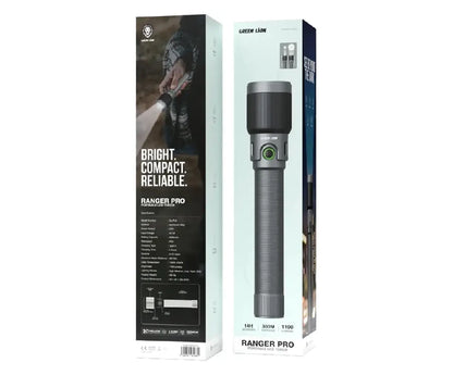Green Lion Ranger Pro Portable LED Torch - Gray