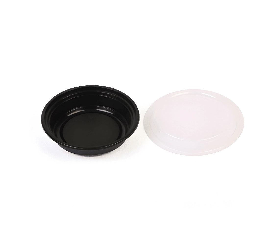 Micro 12 Oz Black Base Round Q Pac 1X5