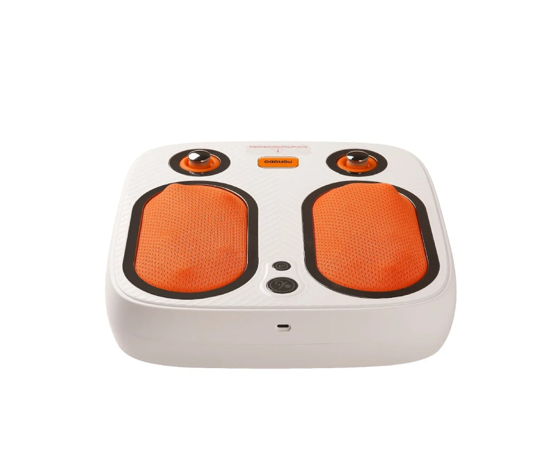 Porodo Cordless Heated Foot Massager  with Tapping and Kneading Therapy